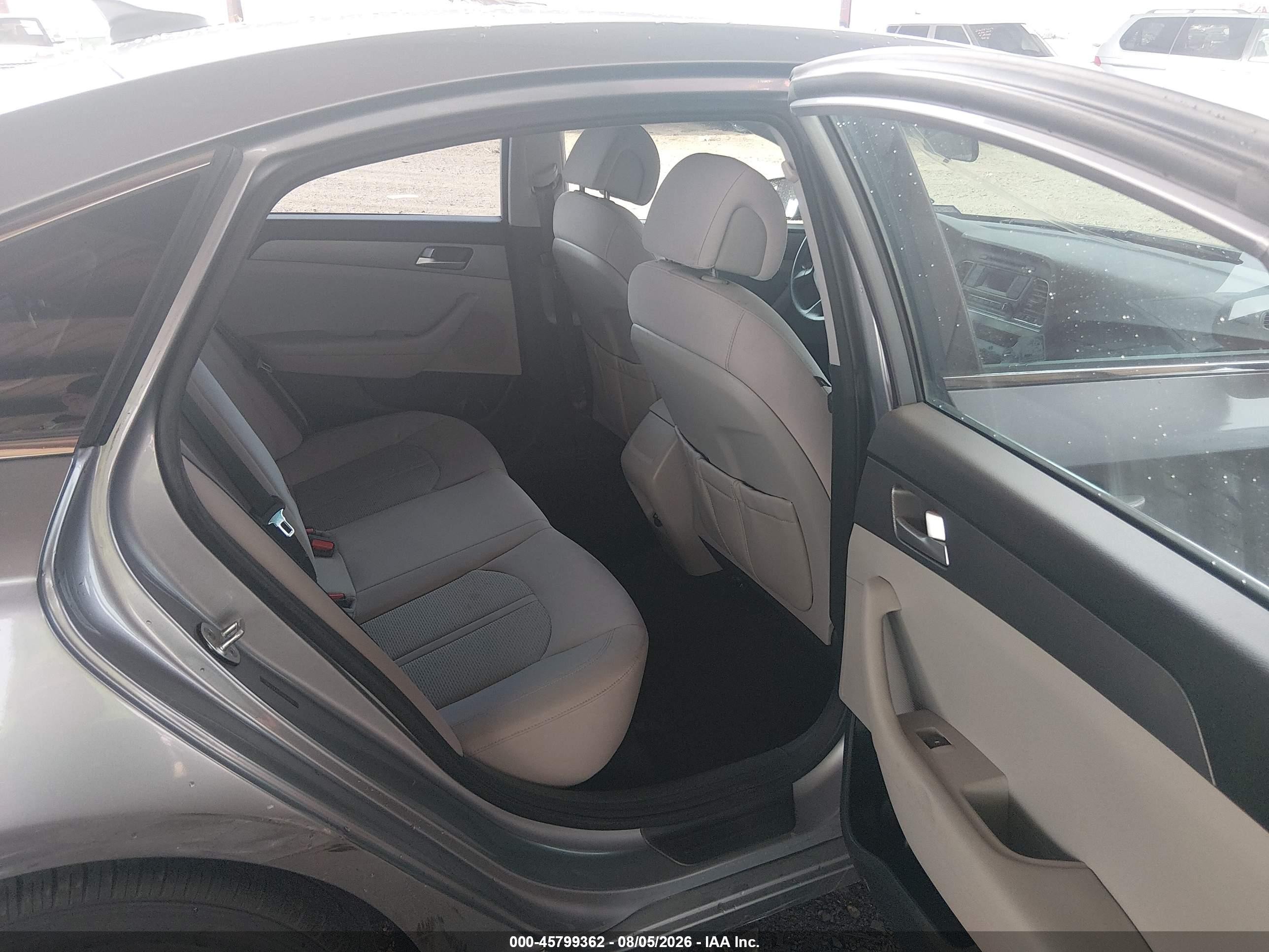 2015 Hyundai Sonata Se Gray vin: 5NPE24AF7FH004293