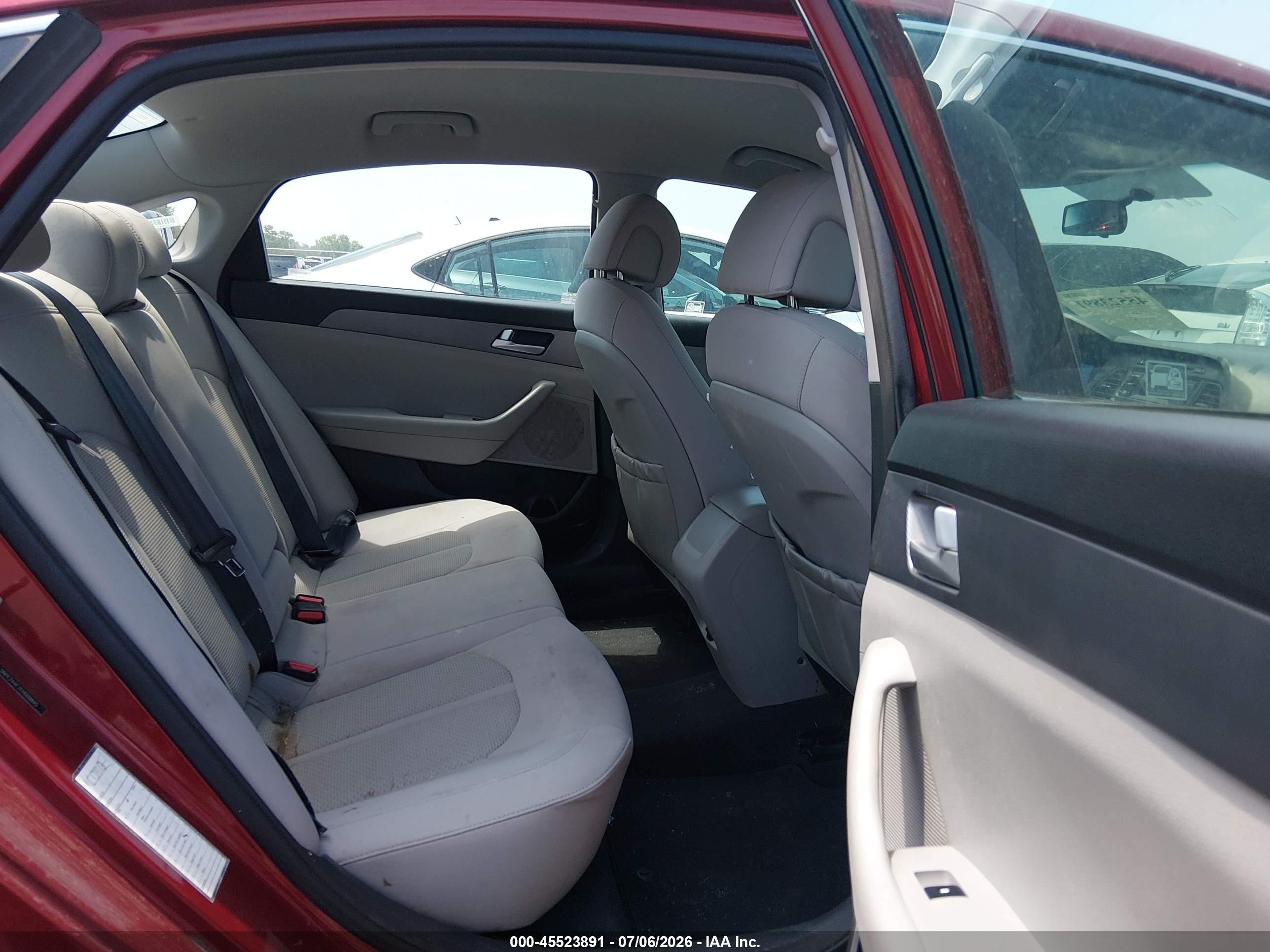 2015 Hyundai Sonata Se Red vin: 5NPE24AF7FH008845
