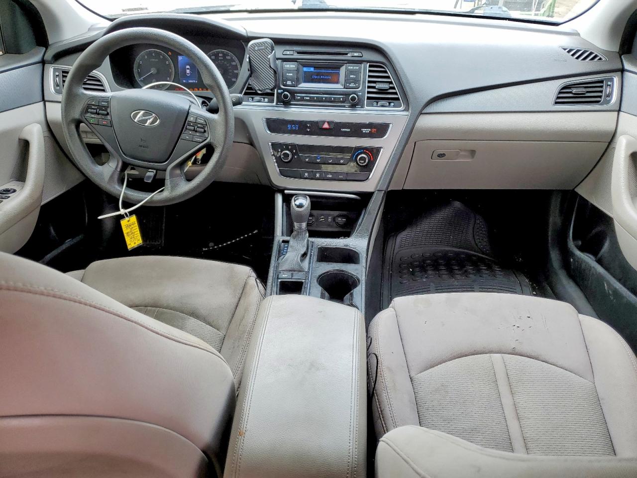 2015 Hyundai Sonata Se White vin: 5NPE24AF7FH009574