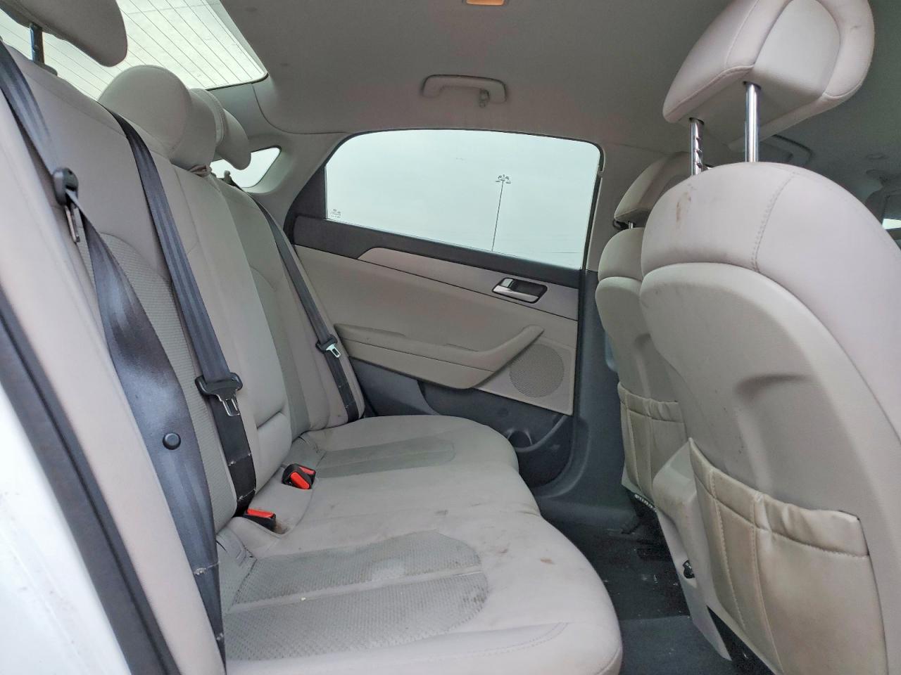 2015 Hyundai Sonata Se White vin: 5NPE24AF7FH009574