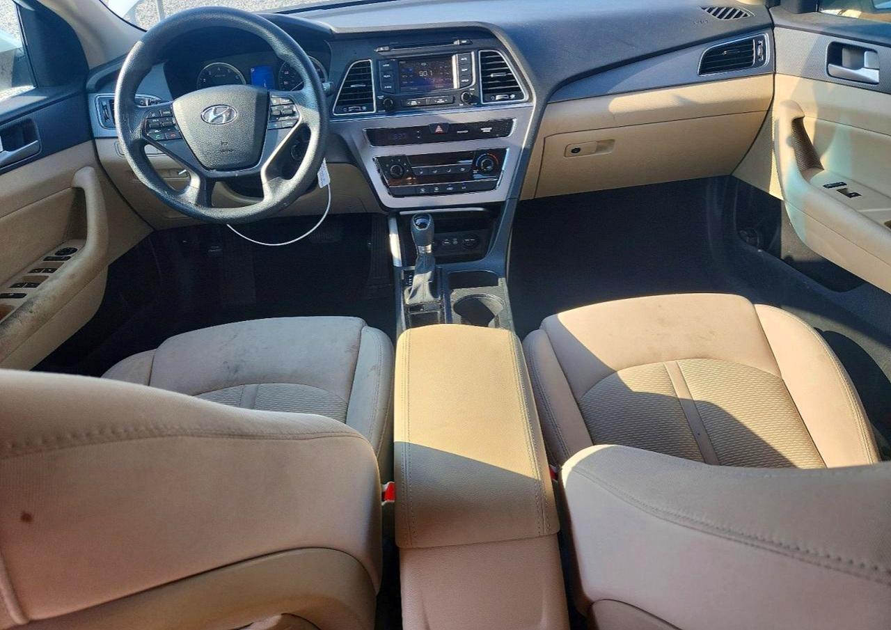 2015 Hyundai Sonata Se White vin: 5NPE24AF7FH010031