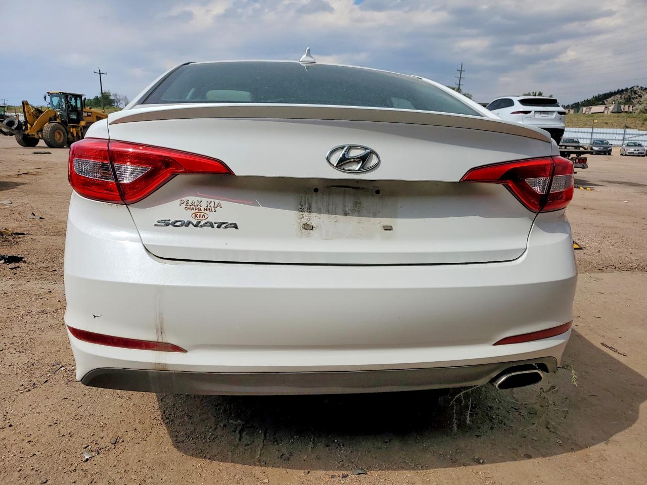 2015 Hyundai Sonata Se White vin: 5NPE24AF7FH020025