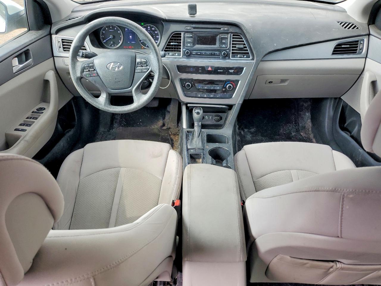 2015 Hyundai Sonata Se White vin: 5NPE24AF7FH020025