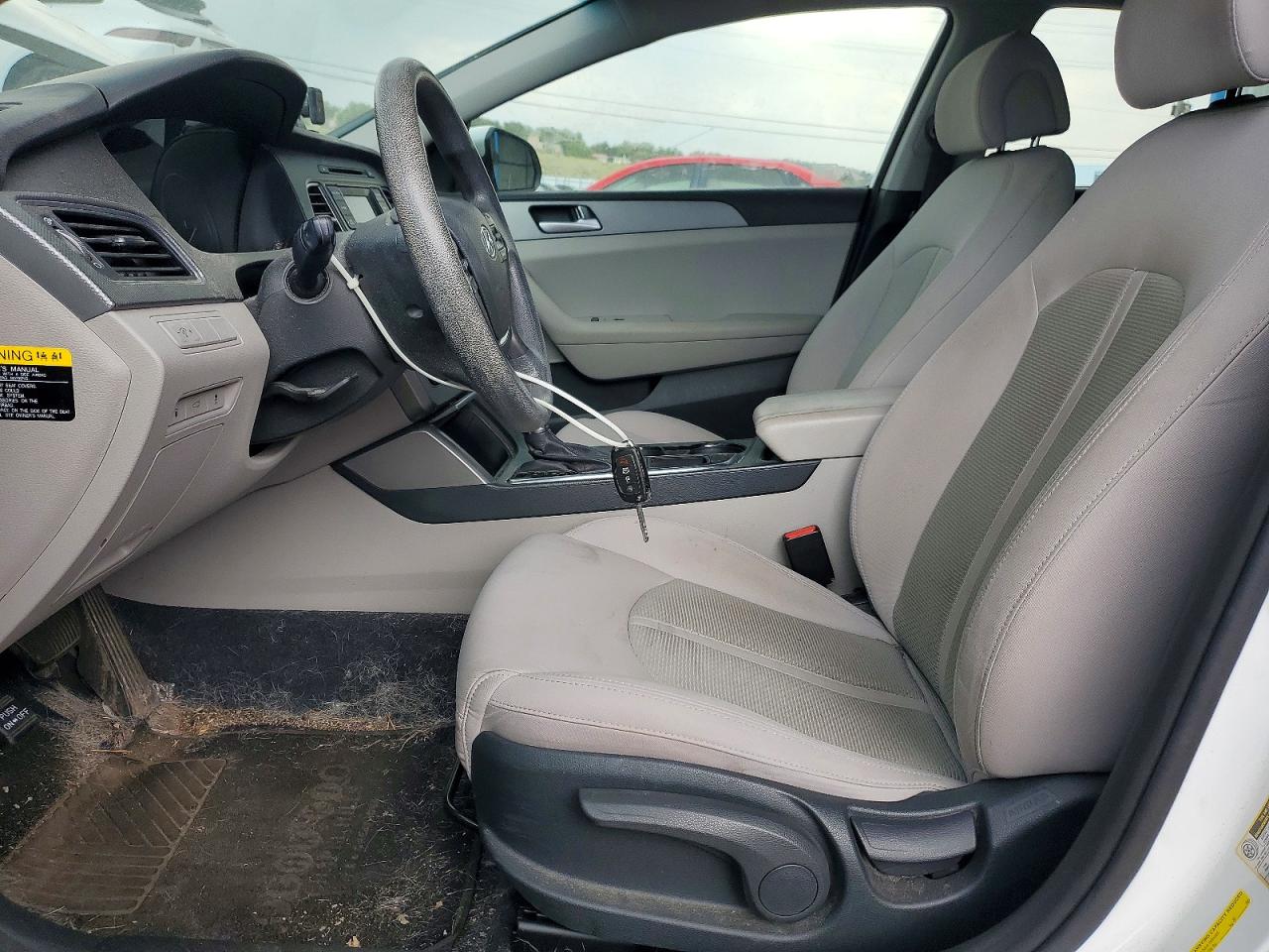 2015 Hyundai Sonata Se White vin: 5NPE24AF7FH020025