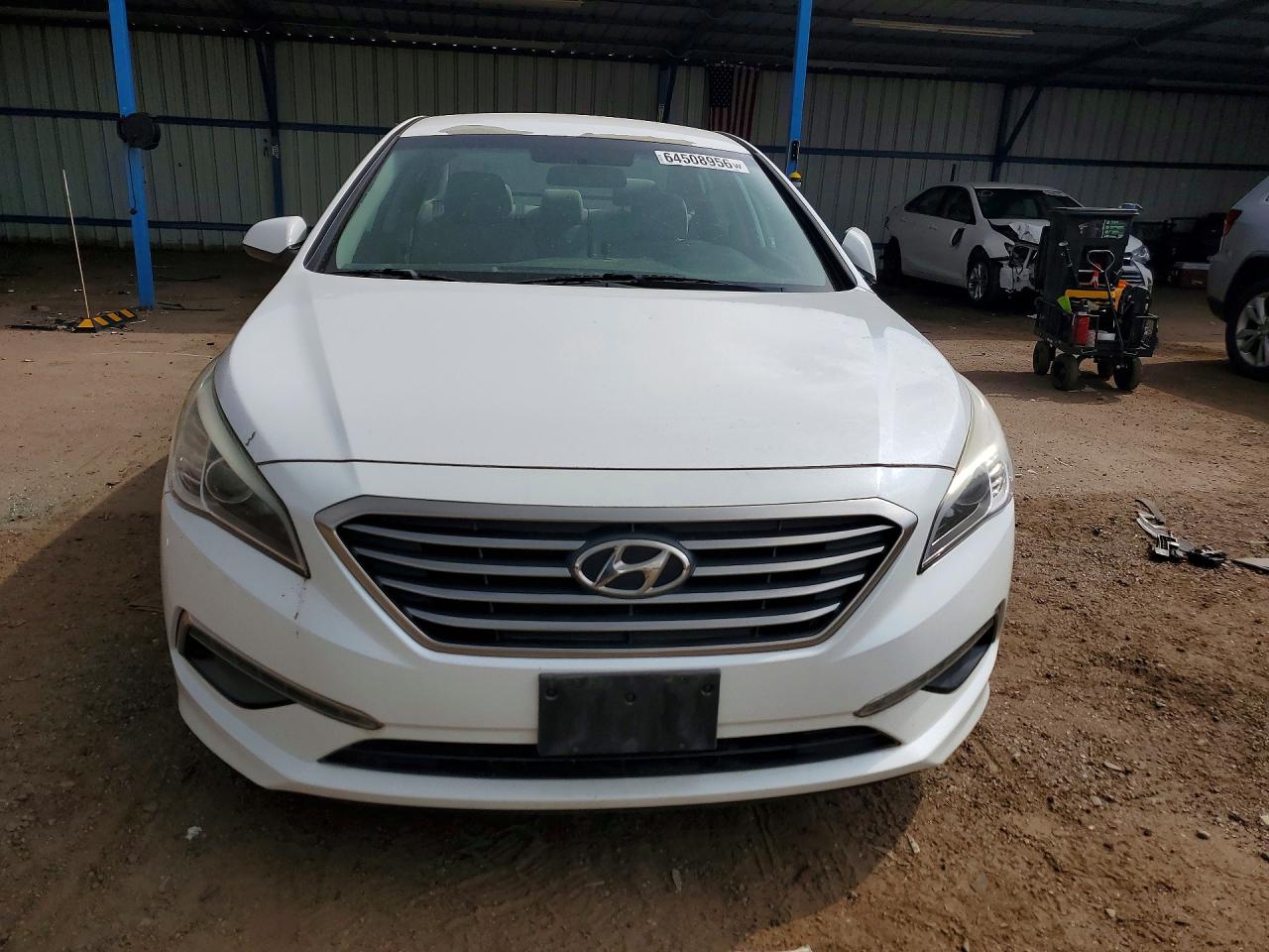 2015 Hyundai Sonata Se White vin: 5NPE24AF7FH020025