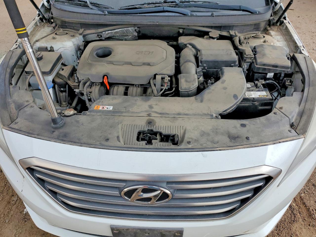 2015 Hyundai Sonata Se White vin: 5NPE24AF7FH020025