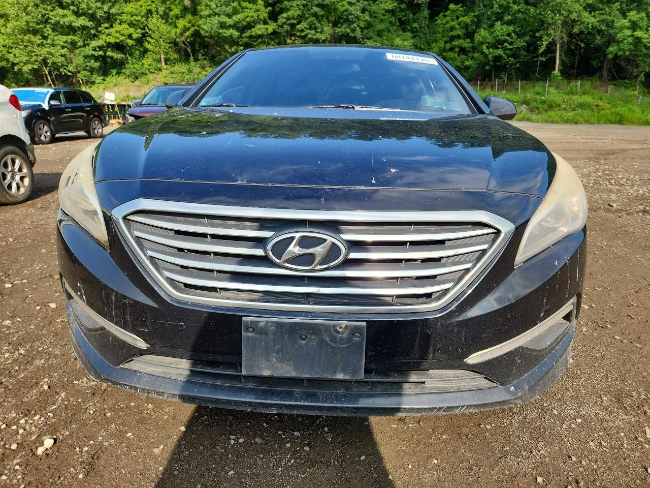 2015 Hyundai Sonata Se Black vin: 5NPE24AF7FH022874