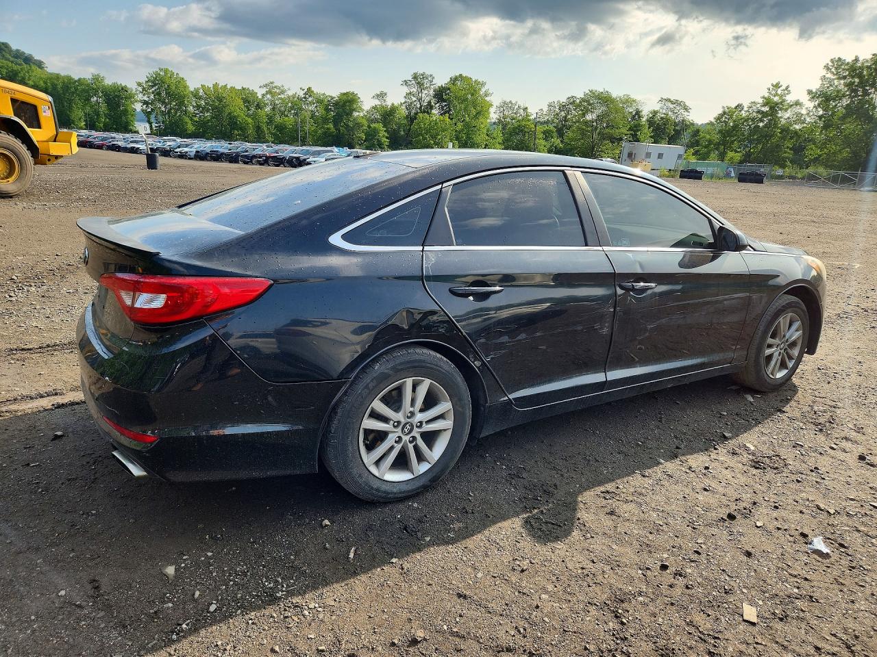 2015 Hyundai Sonata Se Black vin: 5NPE24AF7FH022874