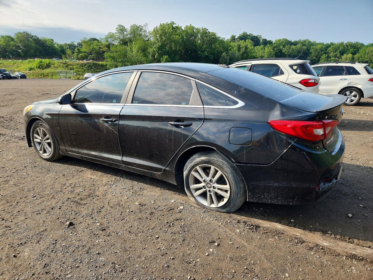 2015 Hyundai Sonata Se Black vin: 5NPE24AF7FH022874