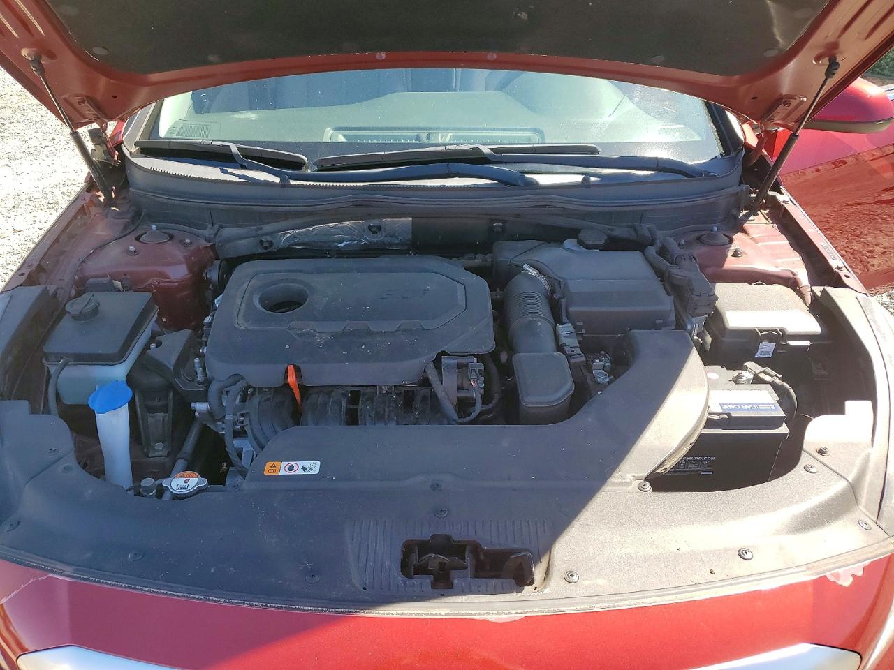 2015 Hyundai Sonata Se Red vin: 5NPE24AF7FH024012
