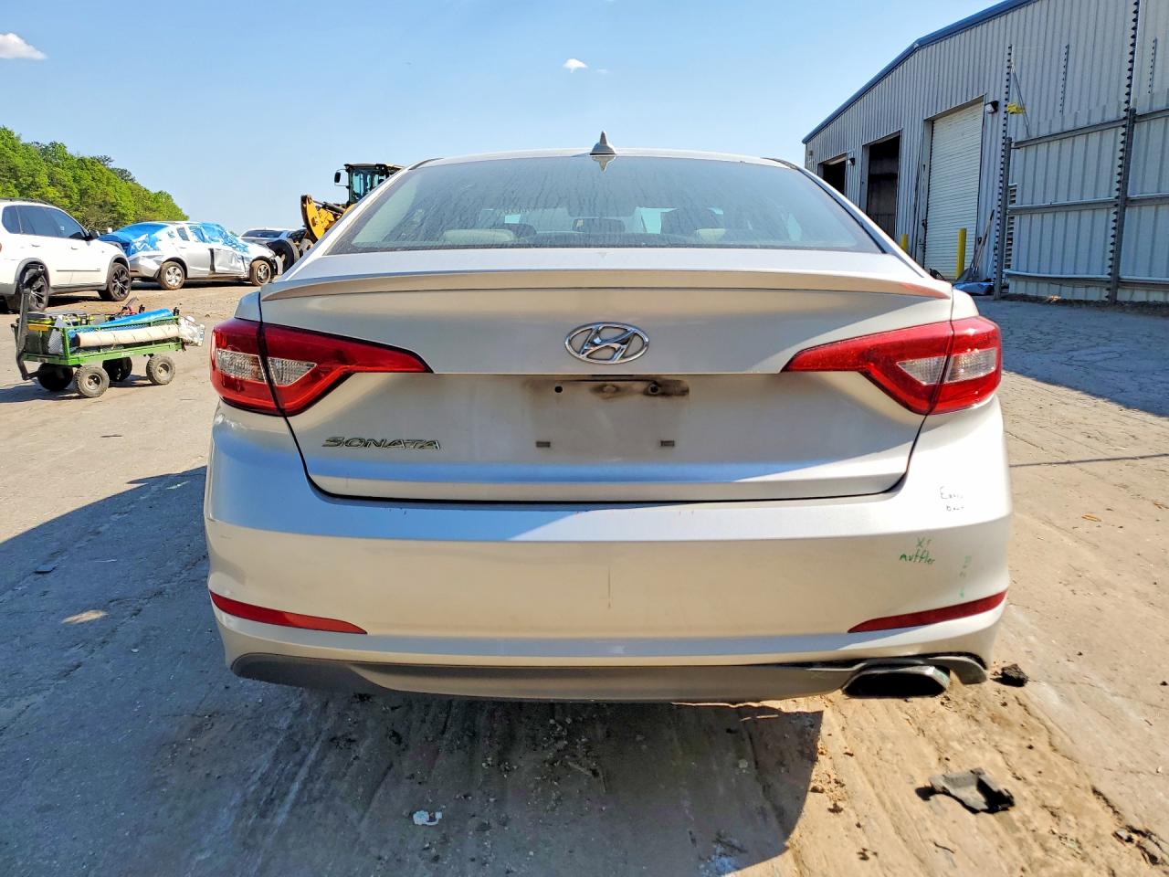 2015 Hyundai Sonata Se Silver vin: 5NPE24AF7FH024396