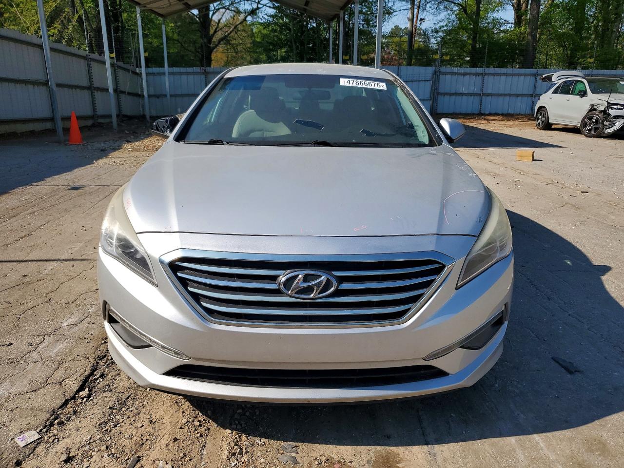 2015 Hyundai Sonata Se Silver vin: 5NPE24AF7FH024396
