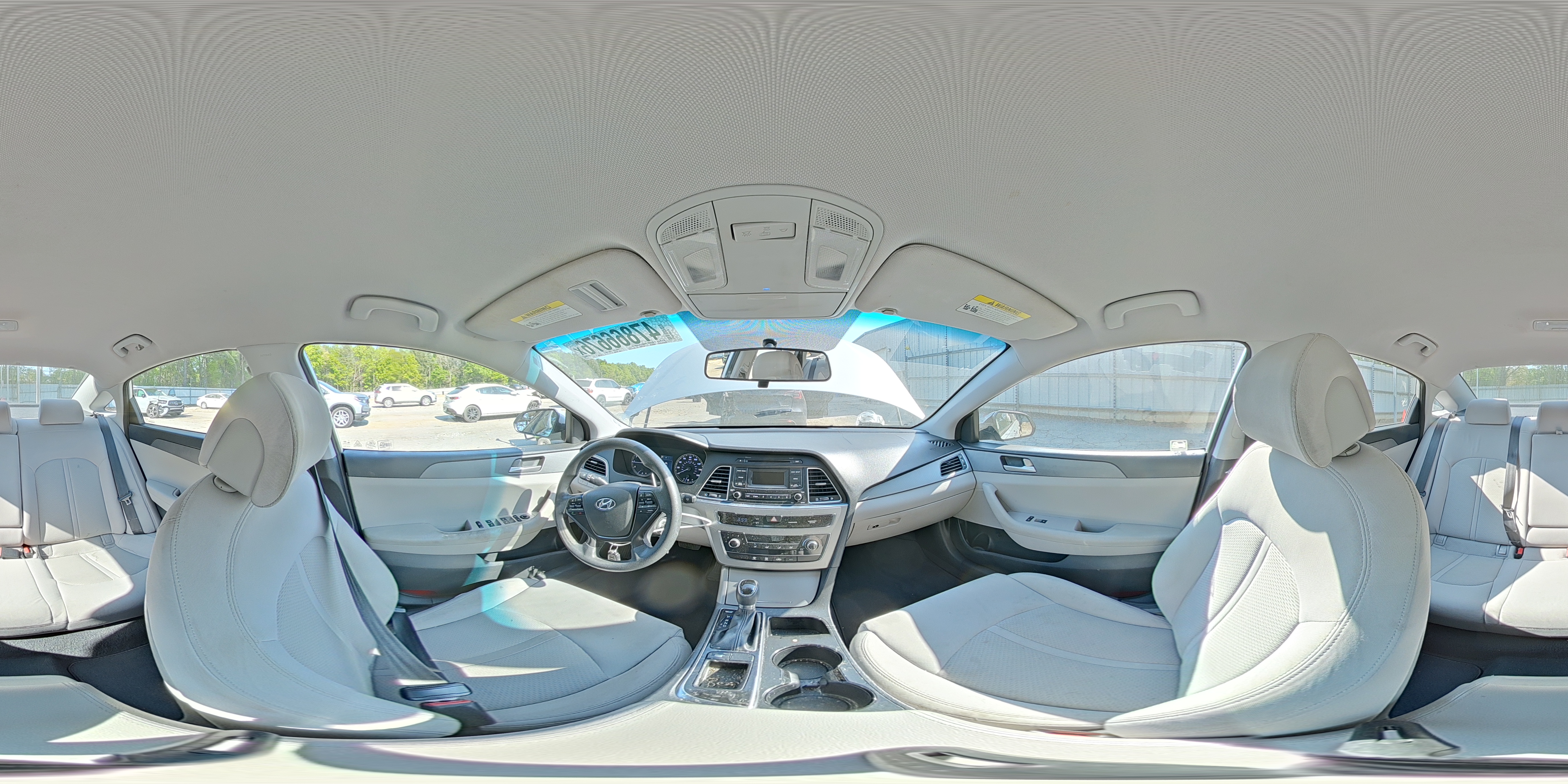 2015 Hyundai Sonata Se Silver vin: 5NPE24AF7FH024396