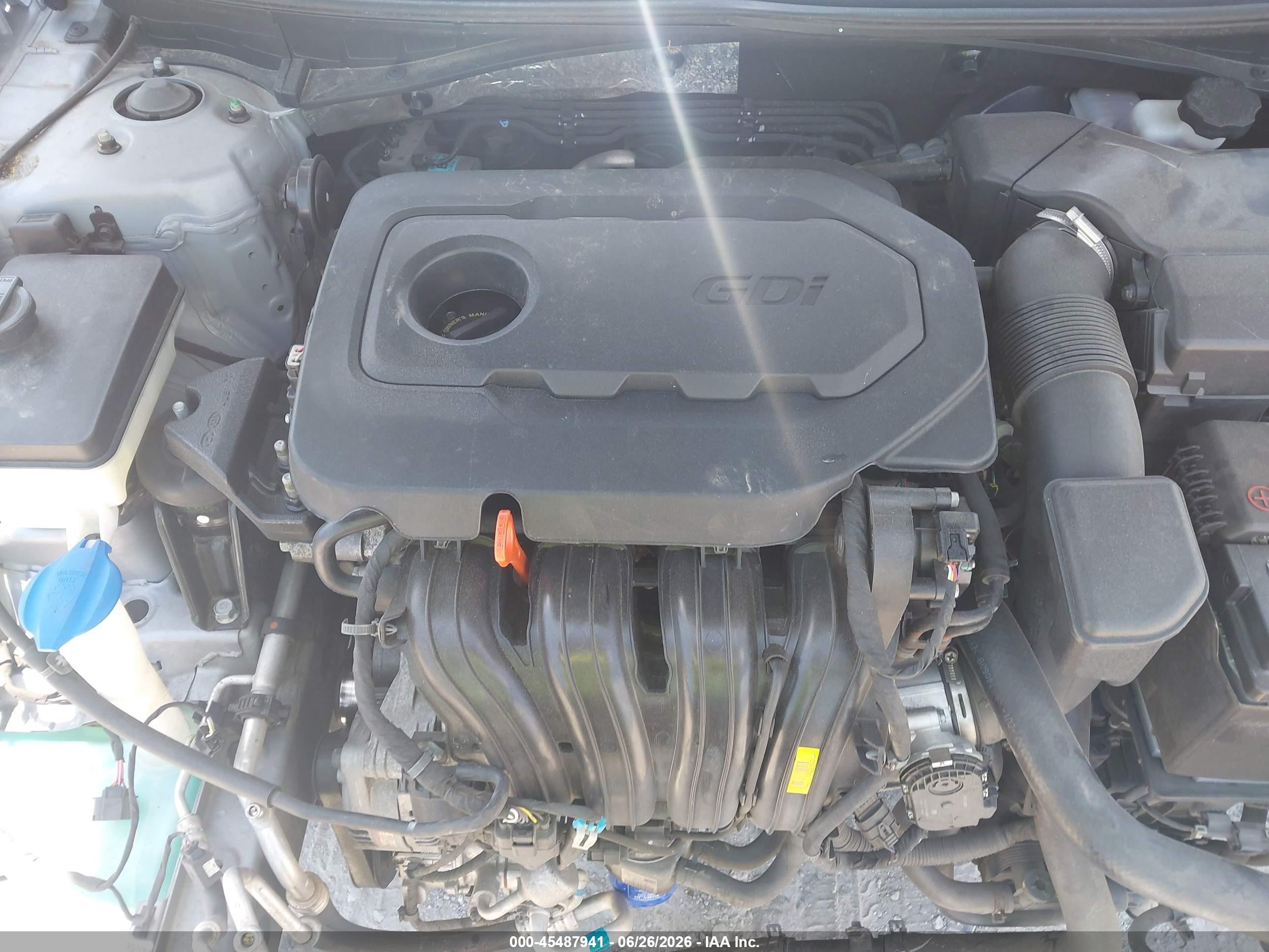 2015 Hyundai Sonata Se Gray vin: 5NPE24AF7FH036290