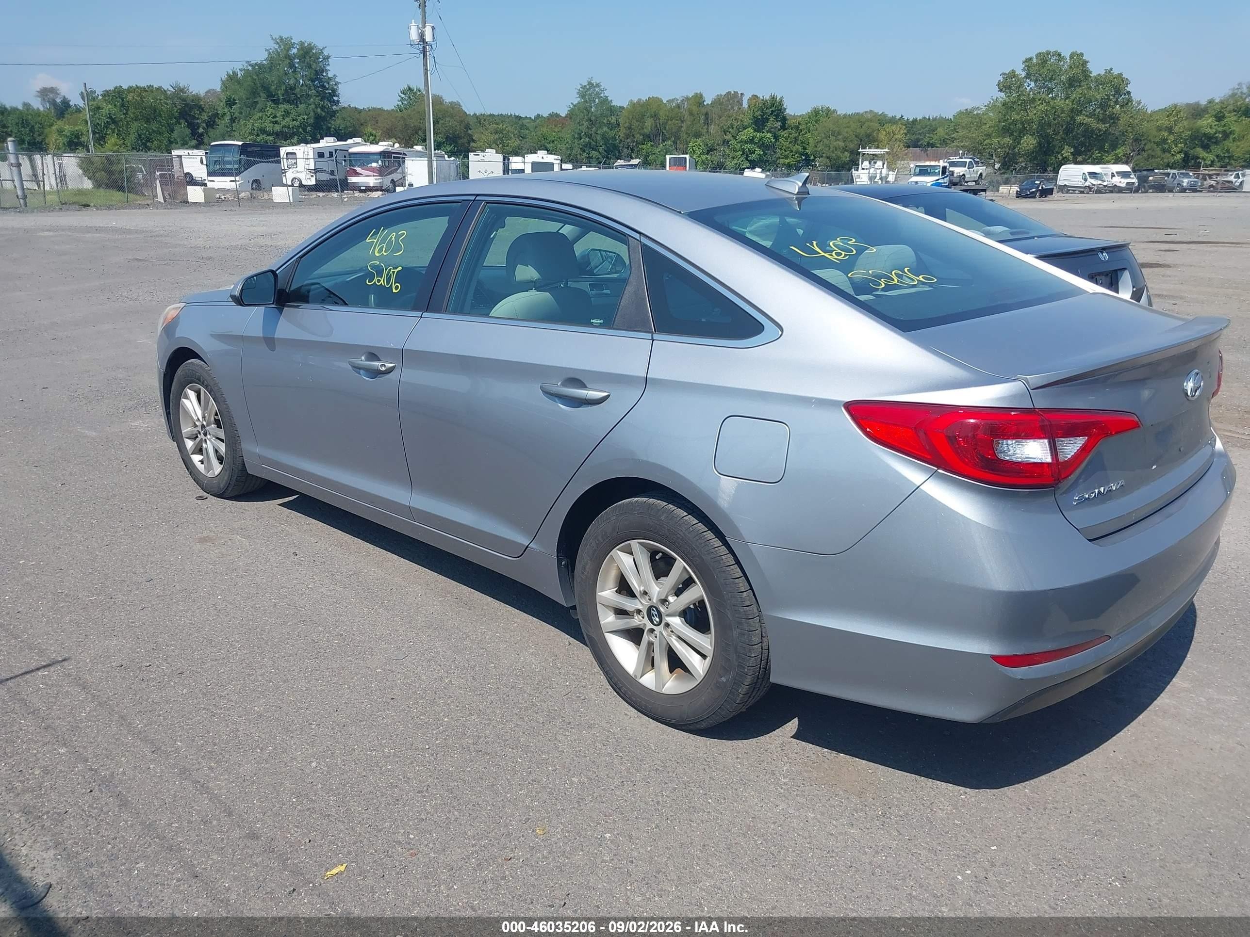 2015 Hyundai Sonata Se Blue vin: 5NPE24AF7FH064512