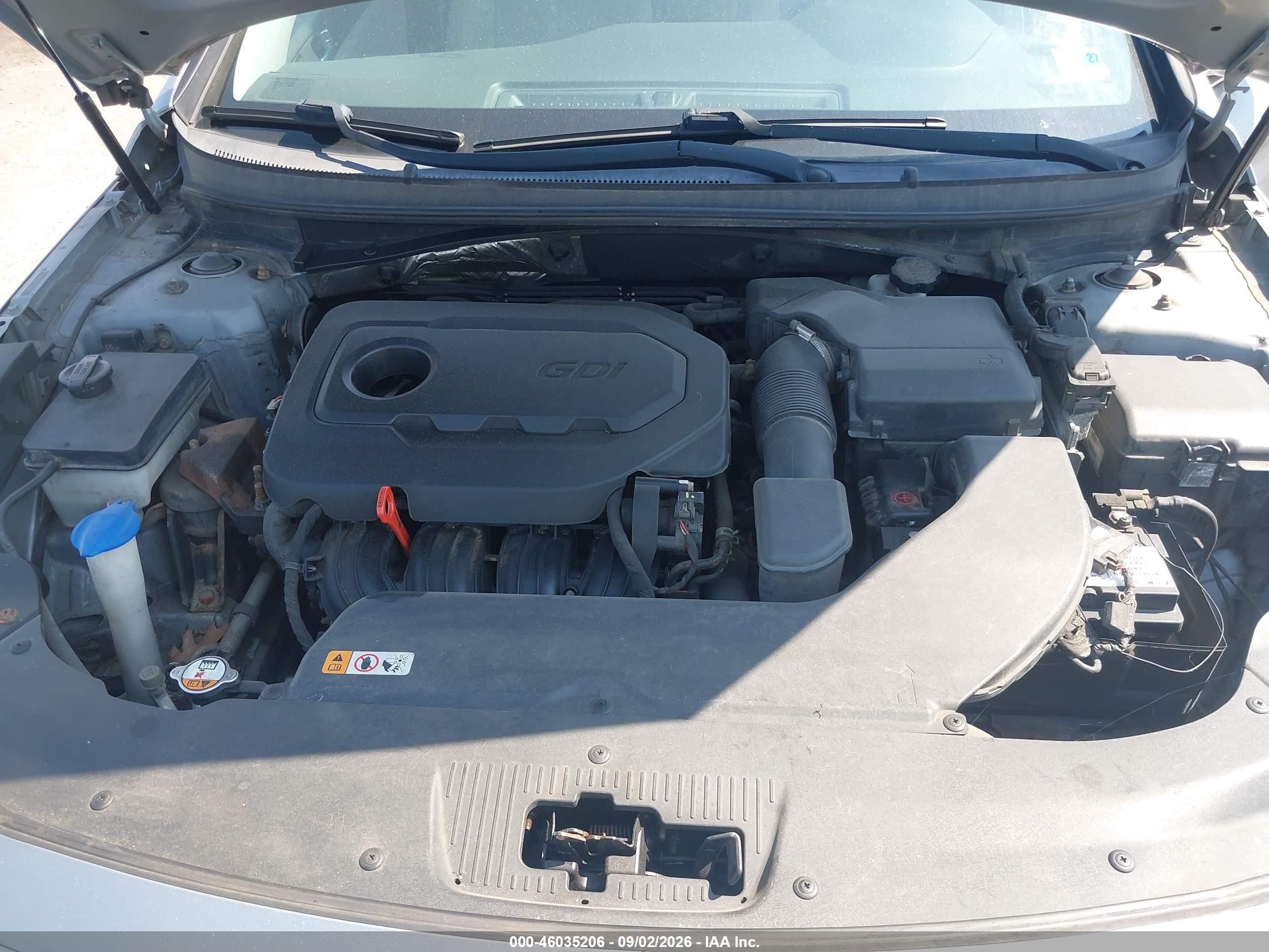 2015 Hyundai Sonata Se Blue vin: 5NPE24AF7FH064512