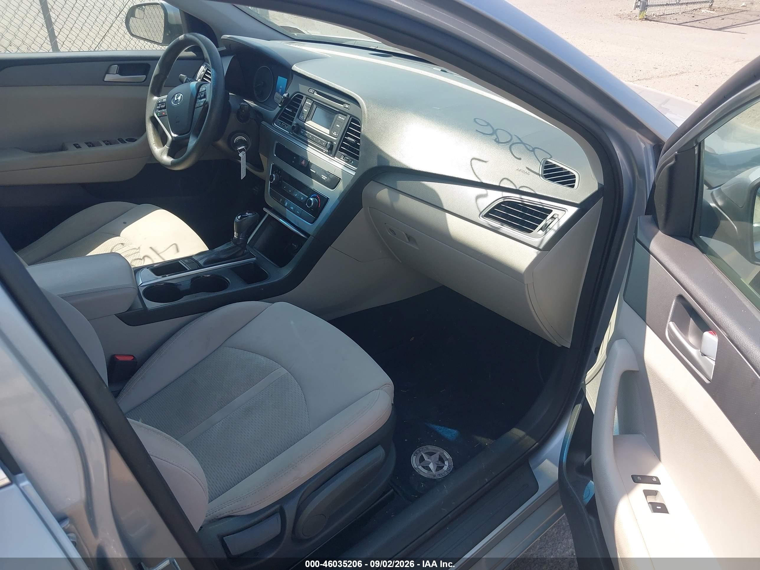 2015 Hyundai Sonata Se Blue vin: 5NPE24AF7FH064512