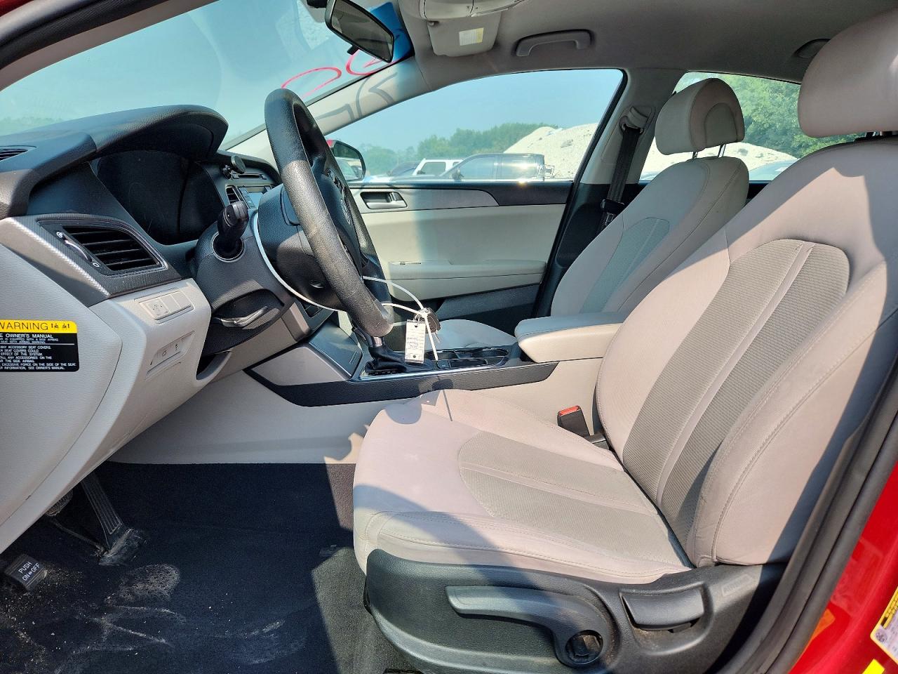 2015 Hyundai Sonata Se Burgundy vin: 5NPE24AF7FH068382