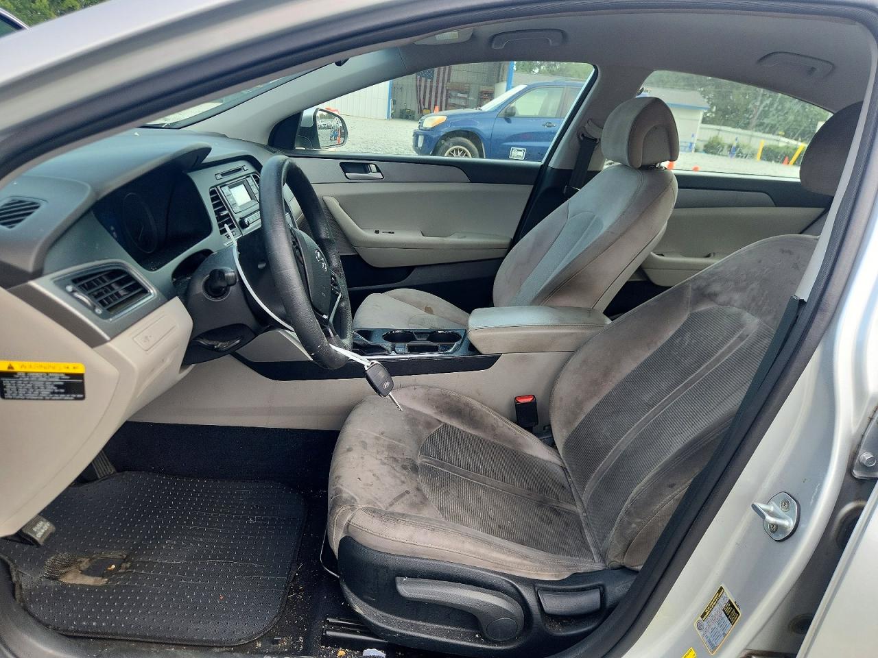 2015 Hyundai Sonata Se Silver vin: 5NPE24AF7FH073095