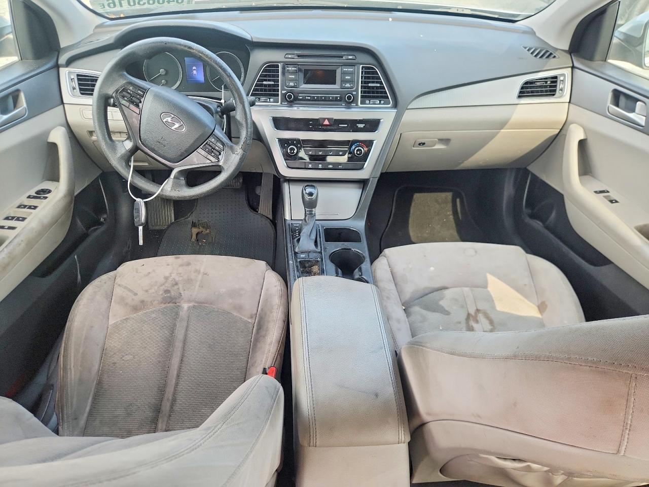 2015 Hyundai Sonata Se Silver vin: 5NPE24AF7FH073095