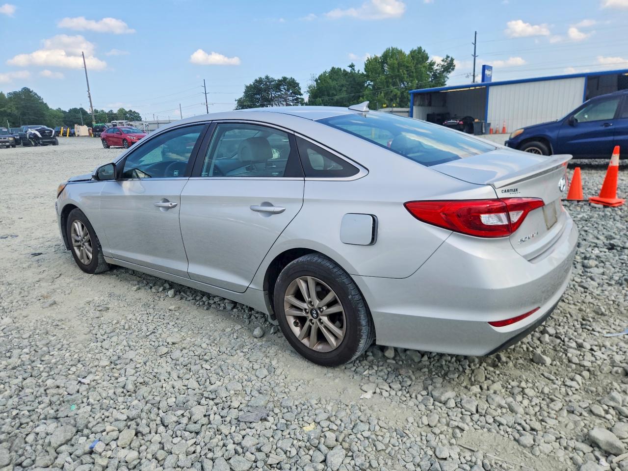 2015 Hyundai Sonata Se Silver vin: 5NPE24AF7FH073095