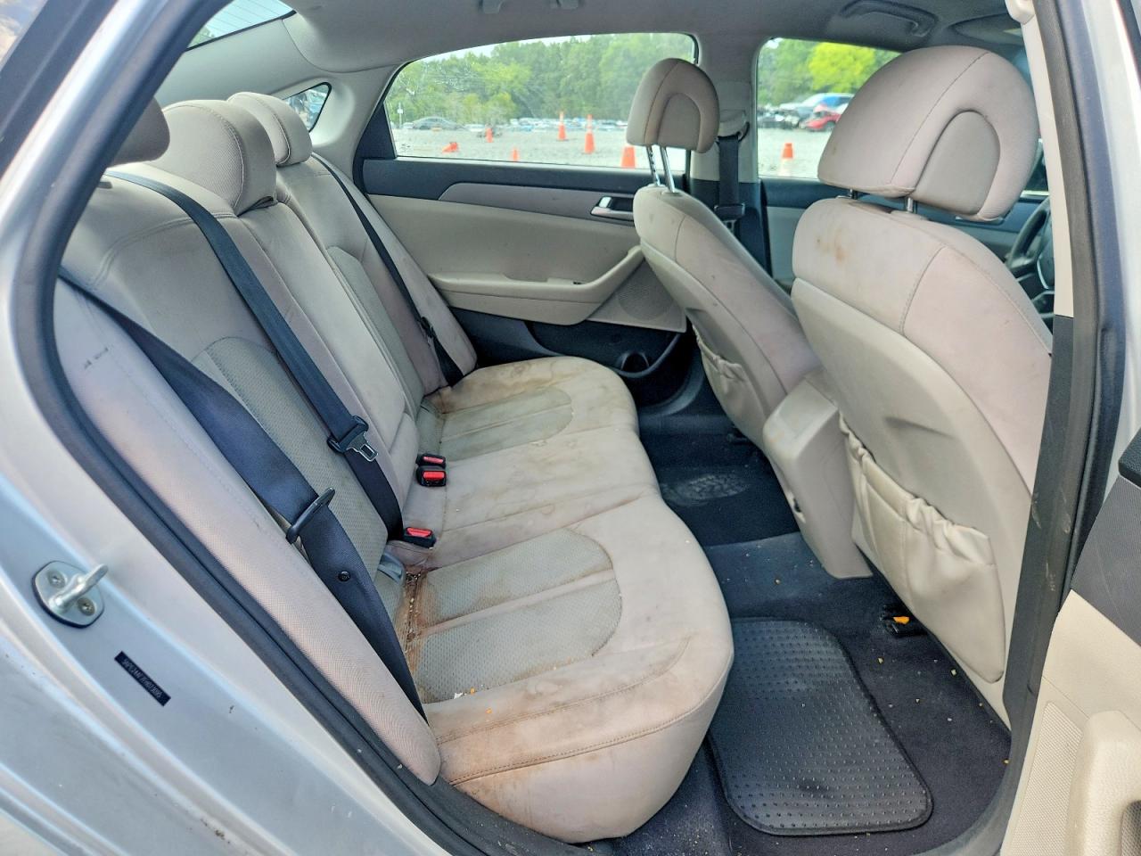 2015 Hyundai Sonata Se Silver vin: 5NPE24AF7FH073095