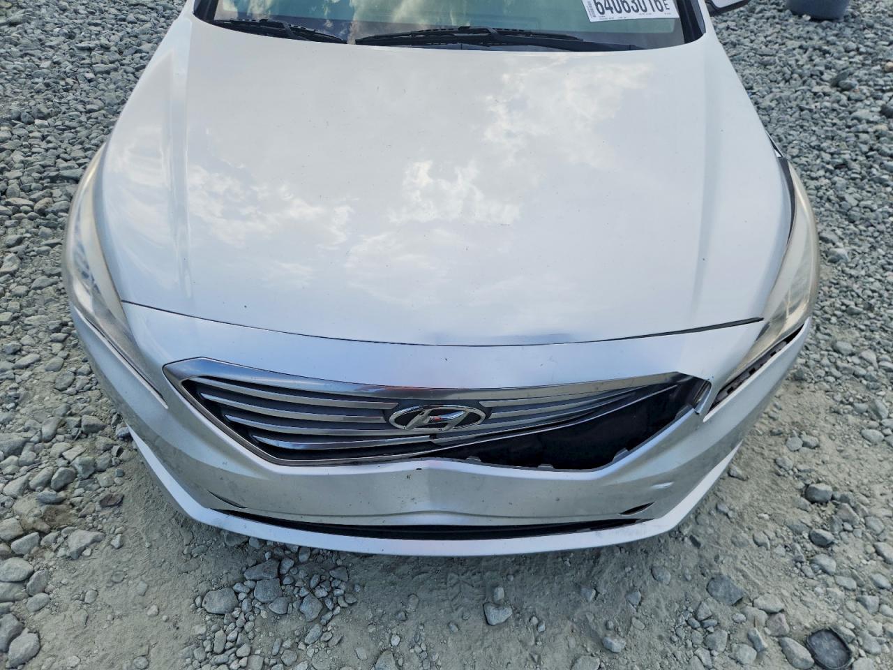 2015 Hyundai Sonata Se Silver vin: 5NPE24AF7FH073095