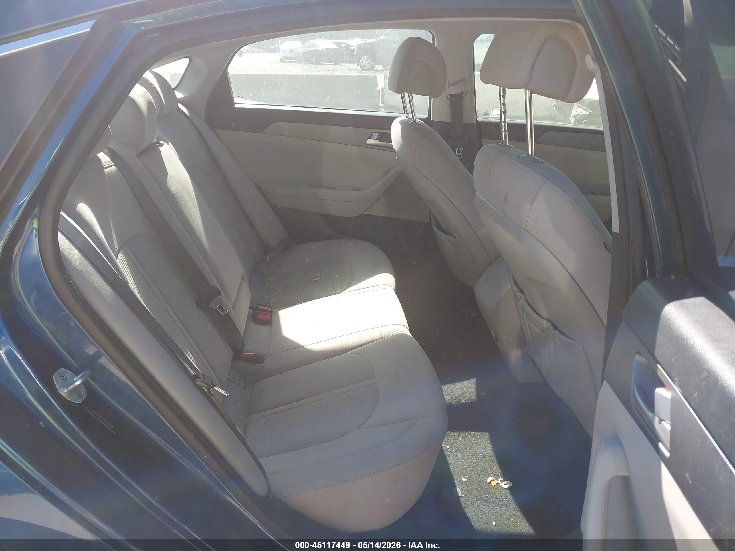2015 Hyundai Sonata Se Blue vin: 5NPE24AF7FH083500