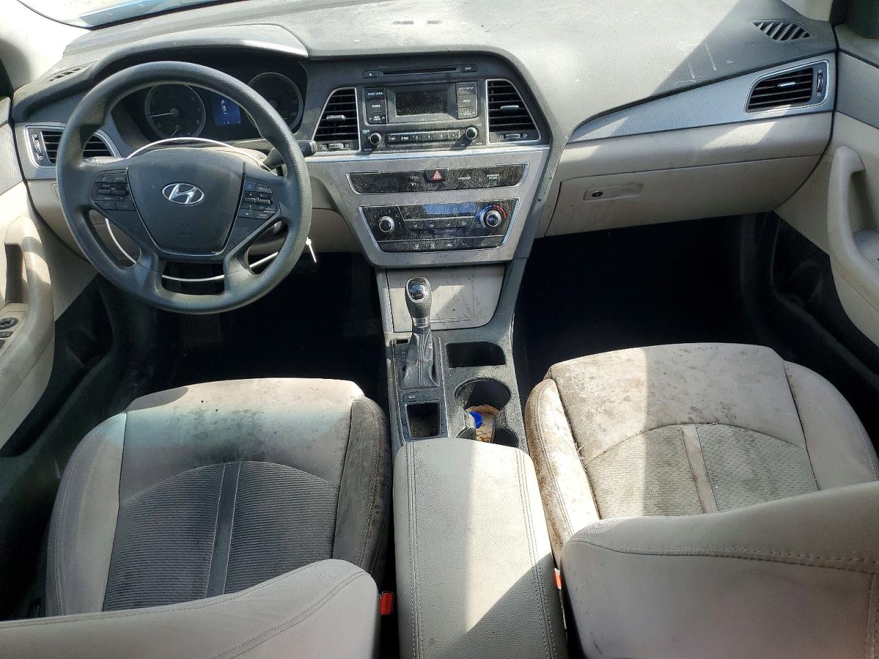 2015 Hyundai Sonata Se Gray vin: 5NPE24AF7FH096621