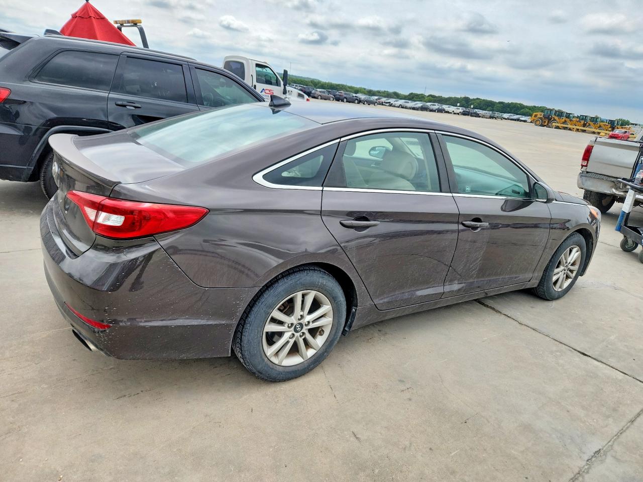 2015 Hyundai Sonata Se Brown vin: 5NPE24AF7FH113529