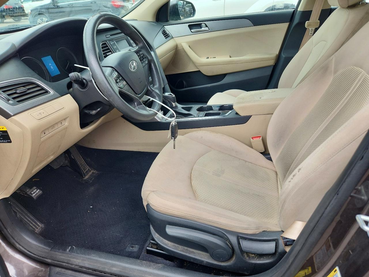 2015 Hyundai Sonata Se Brown vin: 5NPE24AF7FH113529