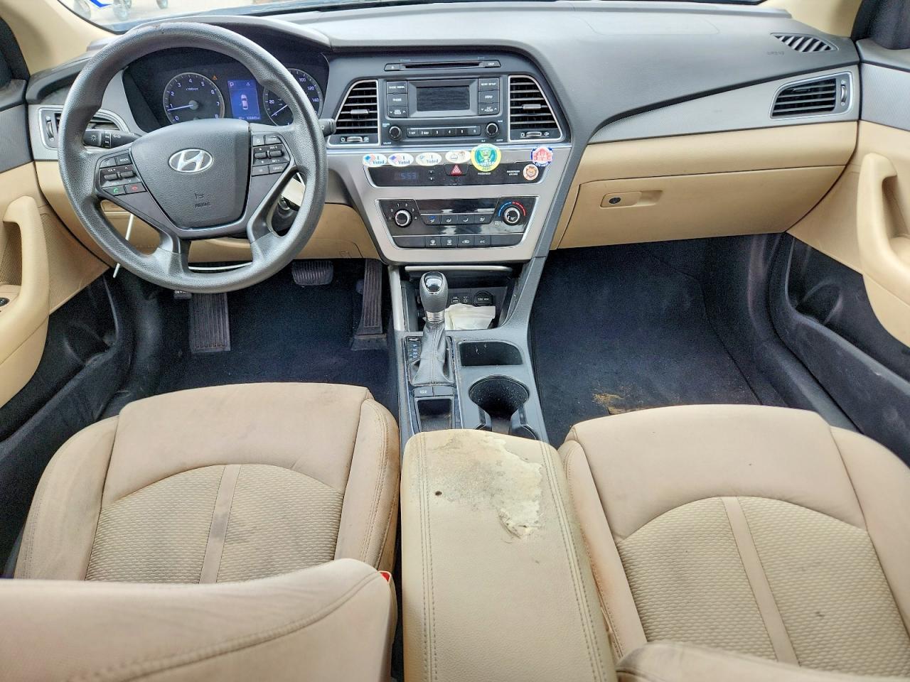 2015 Hyundai Sonata Se Brown vin: 5NPE24AF7FH113529
