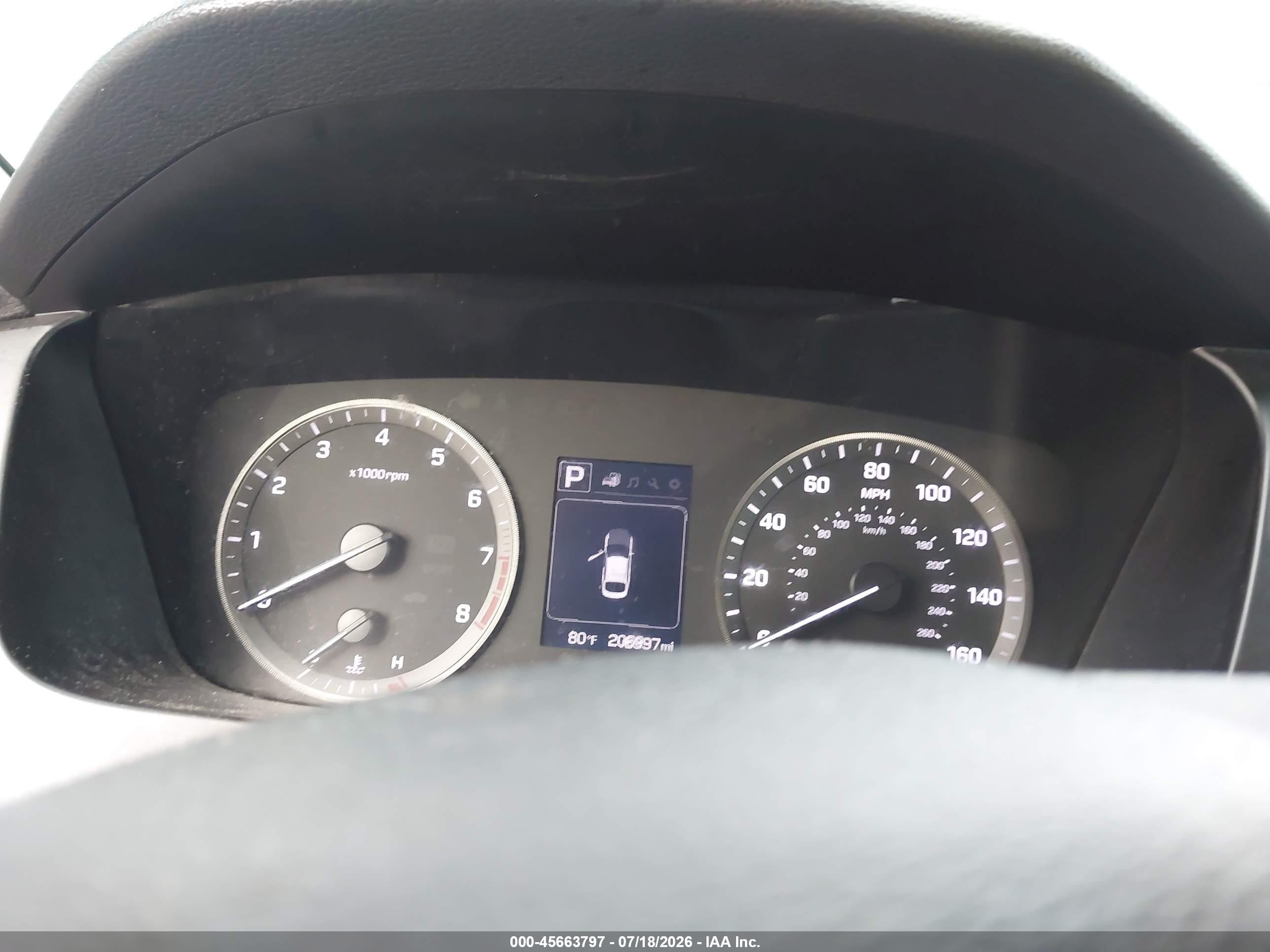 2015 Hyundai Sonata Se Черный vin: 5NPE24AF7FH123123