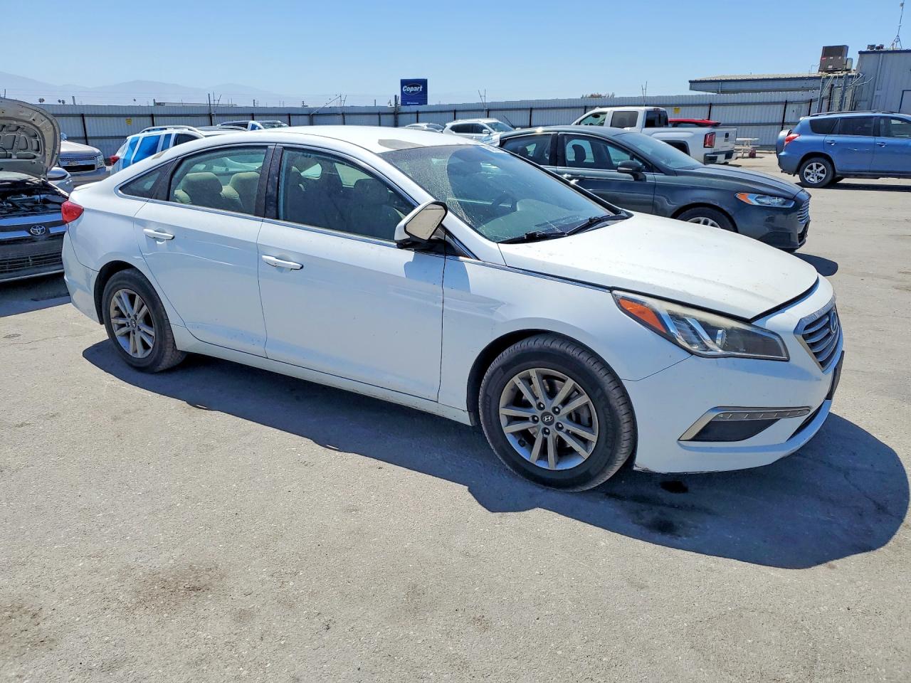 2015 Hyundai Sonata Se Белый vin: 5NPE24AF7FH123266