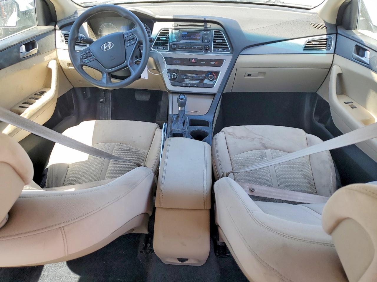 2015 Hyundai Sonata Se Белый vin: 5NPE24AF7FH123266