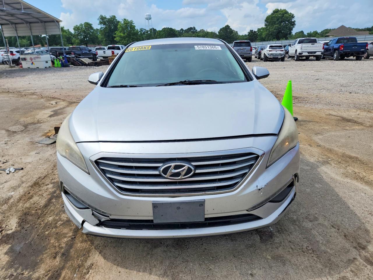 2015 Hyundai Sonata Se Silver vin: 5NPE24AF7FH123381