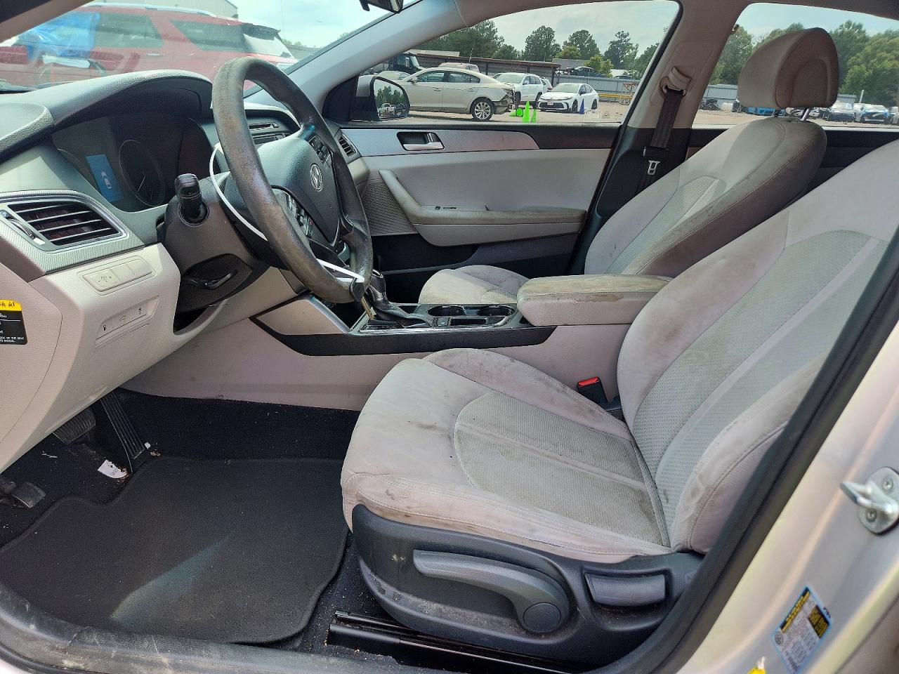 2015 Hyundai Sonata Se Silver vin: 5NPE24AF7FH123381