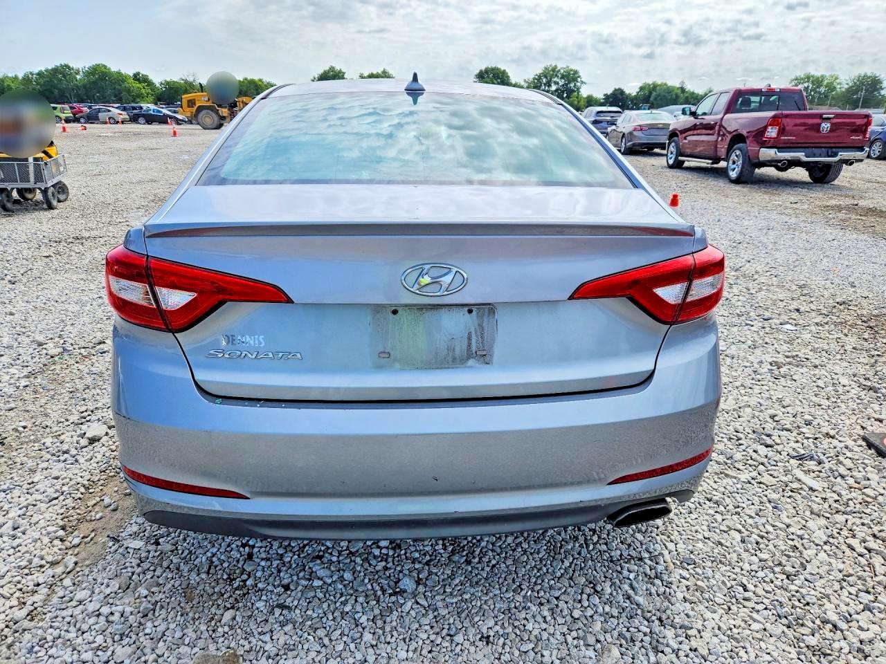 2015 Hyundai Sonata Se Silver vin: 5NPE24AF7FH144084