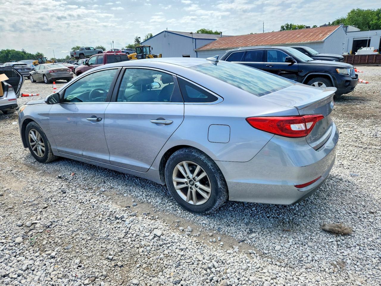 2015 Hyundai Sonata Se Silver vin: 5NPE24AF7FH144084
