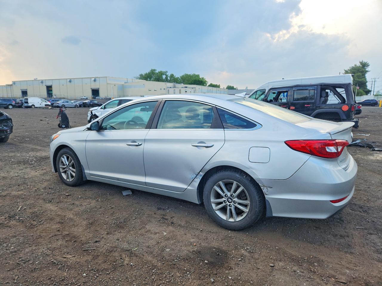 2015 Hyundai Sonata Se Silver vin: 5NPE24AF7FH149060