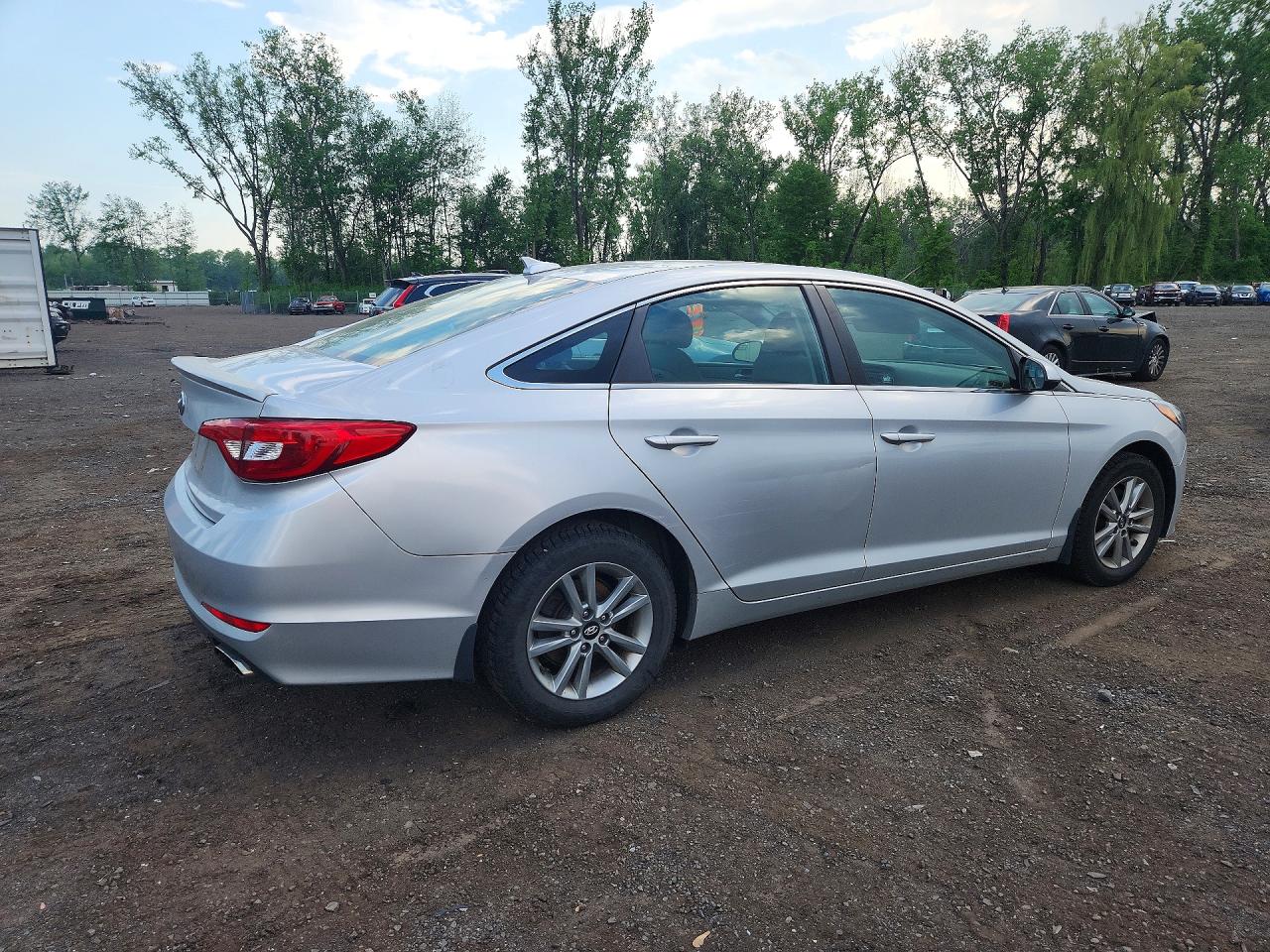 2015 Hyundai Sonata Se Silver vin: 5NPE24AF7FH149060