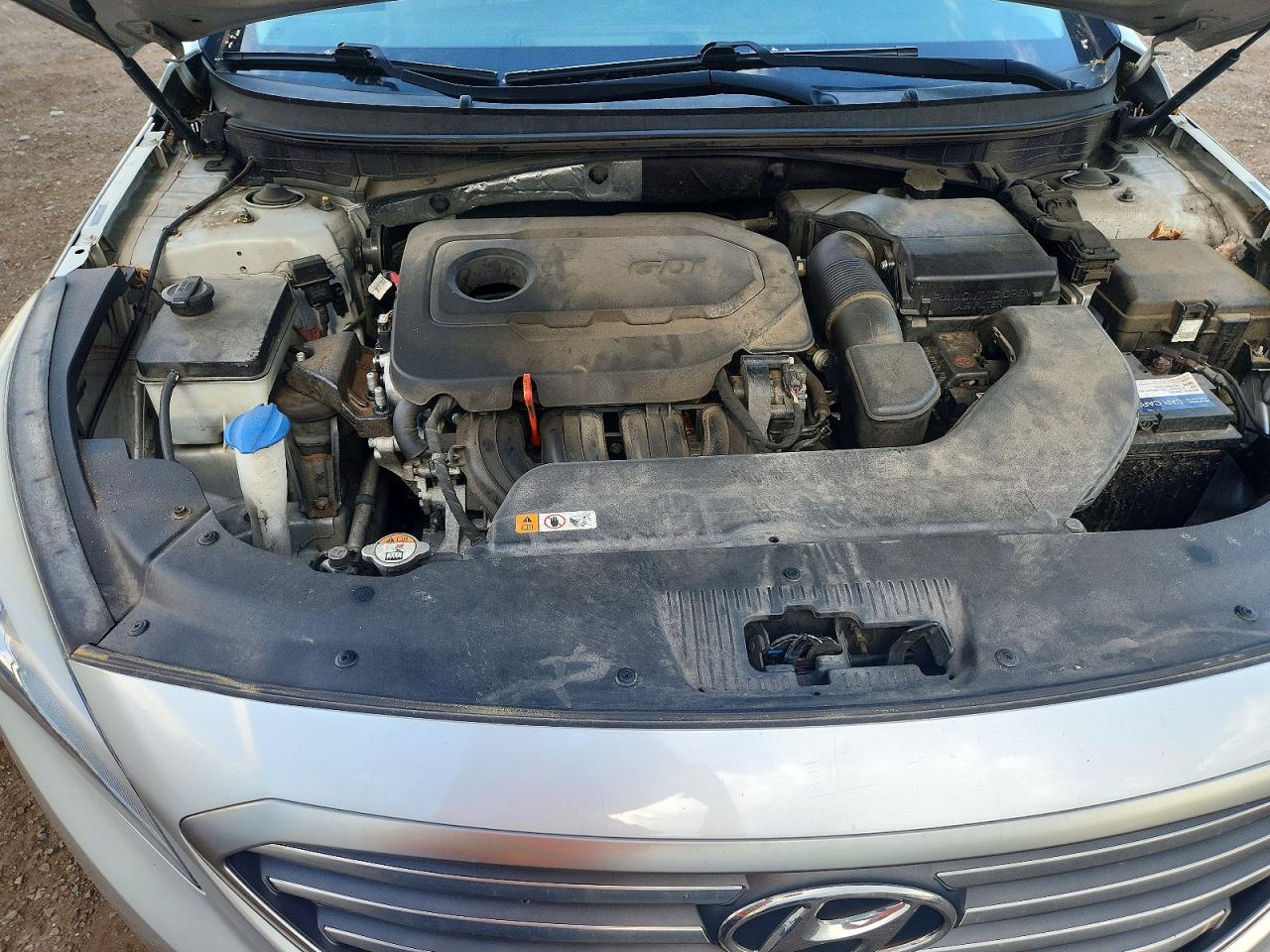 2015 Hyundai Sonata Se Silver vin: 5NPE24AF7FH149060