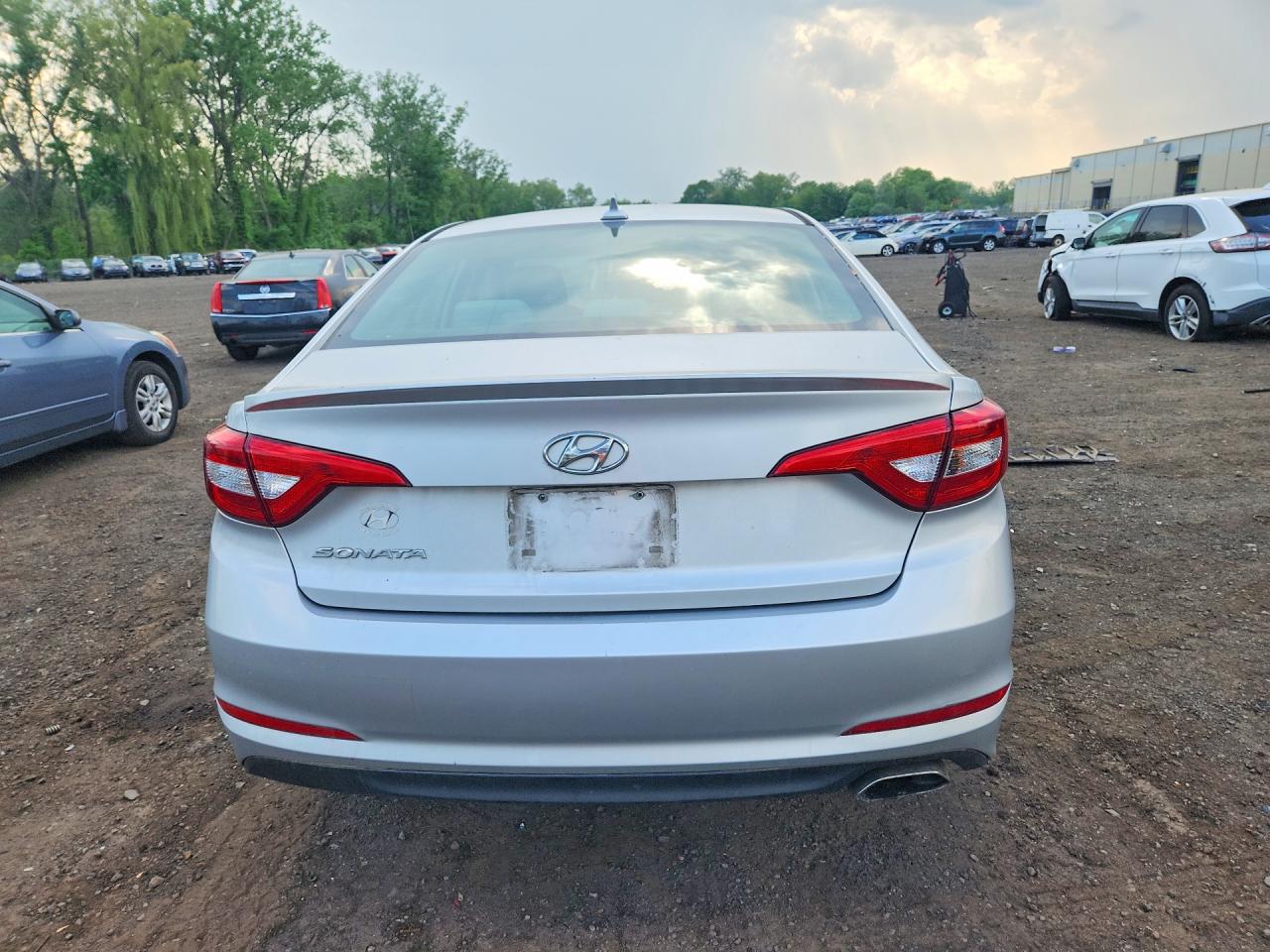 2015 Hyundai Sonata Se Silver vin: 5NPE24AF7FH149060