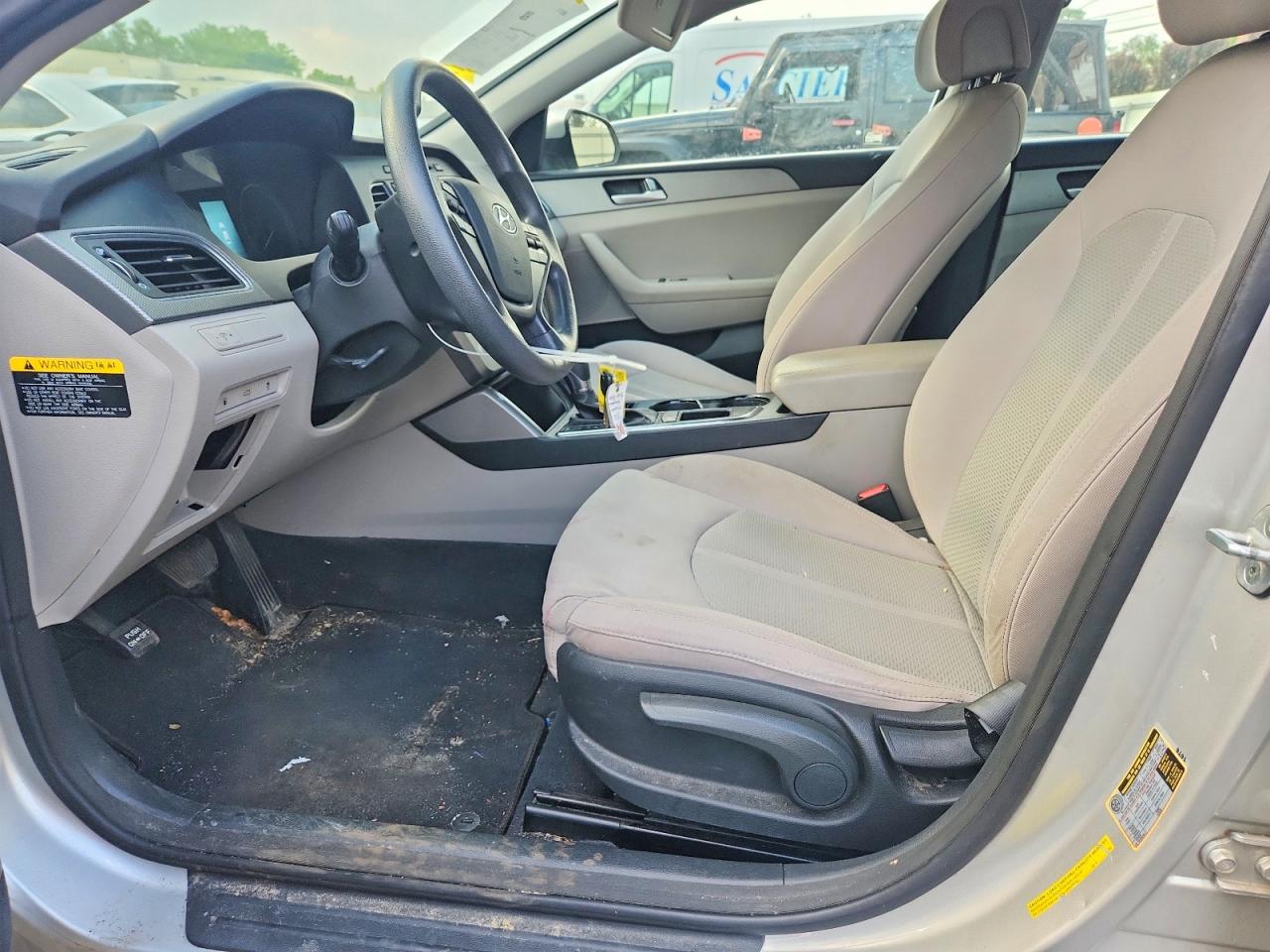 2015 Hyundai Sonata Se Silver vin: 5NPE24AF7FH149060