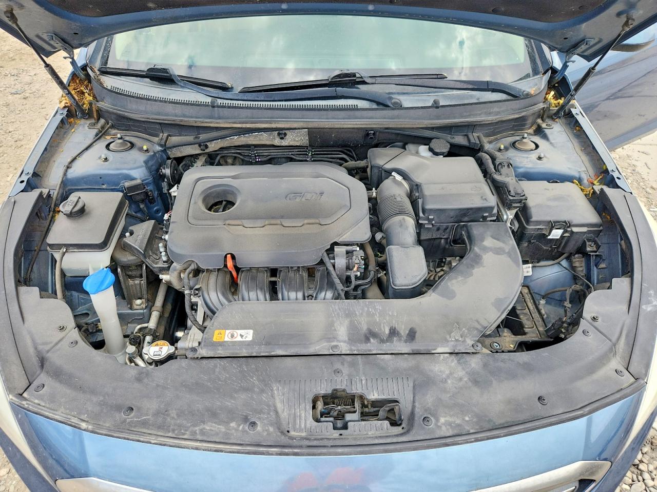 2015 Hyundai Sonata Se Blue vin: 5NPE24AF7FH149141