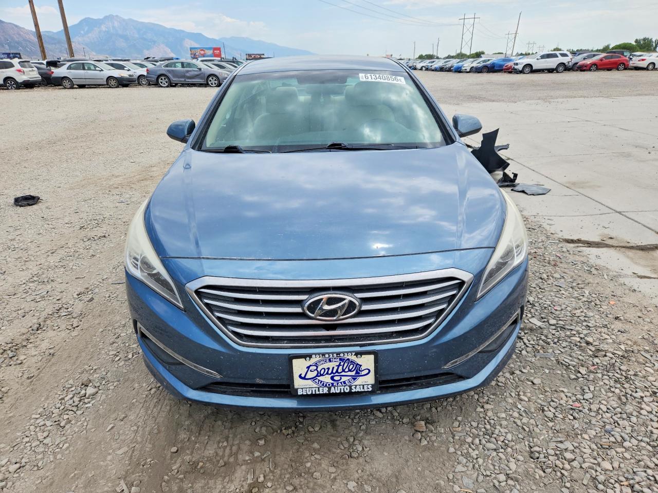 2015 Hyundai Sonata Se Blue vin: 5NPE24AF7FH149141