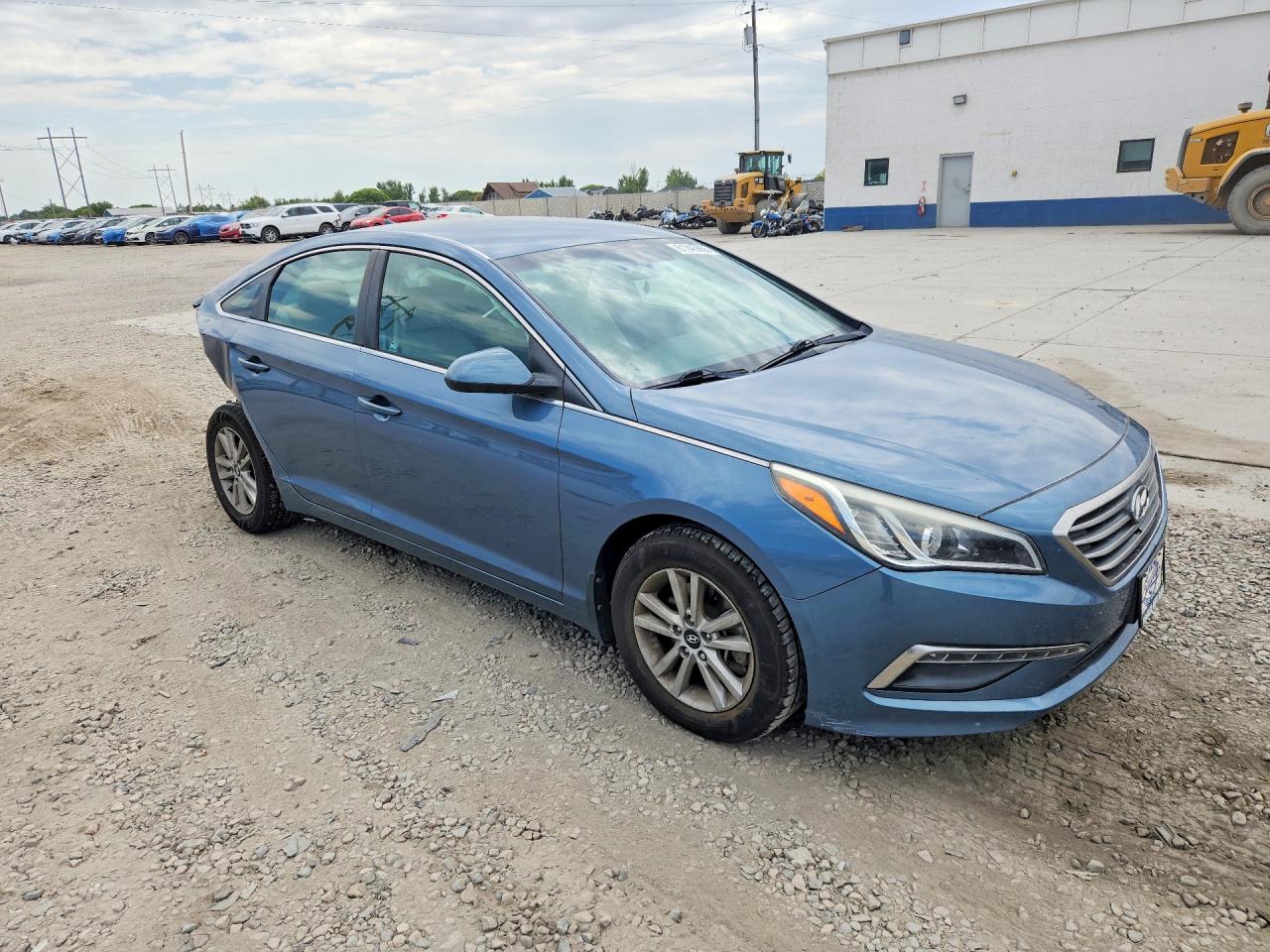 2015 Hyundai Sonata Se Blue vin: 5NPE24AF7FH149141