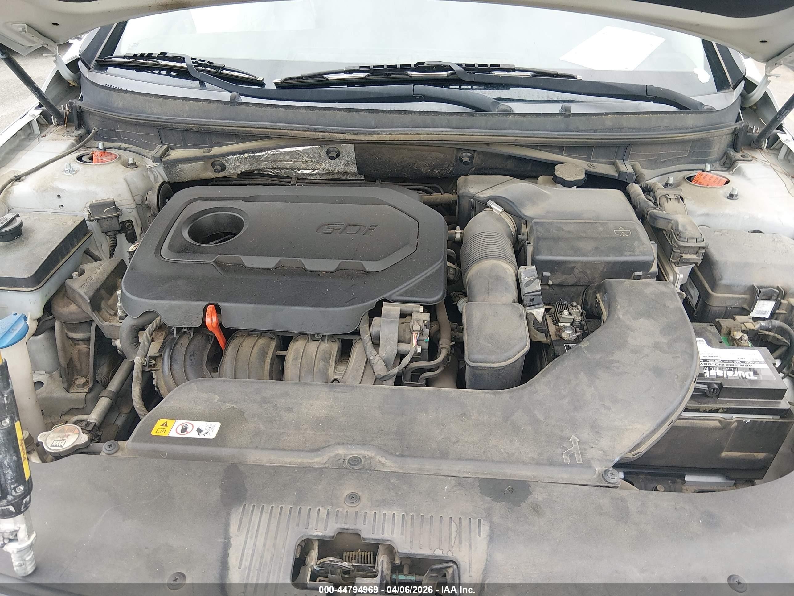 2015 Hyundai Sonata Se Silver vin: 5NPE24AF7FH155036
