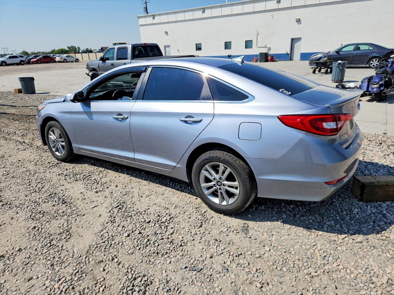 2015 Hyundai Sonata Se Silver vin: 5NPE24AF7FH155456