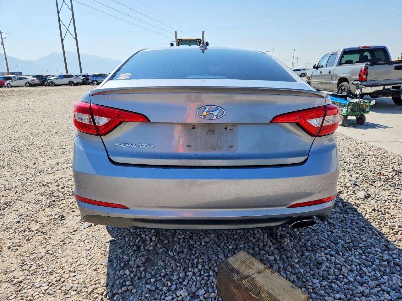 2015 Hyundai Sonata Se Silver vin: 5NPE24AF7FH155456
